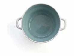 Outlet Bol Vita Quid cerámica blanco/ turquesa 50 cl Vajilla|Vajilla