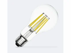 Clearance Ledkia Bombilla Filamento LED E27 7.3W 1535 lm A70 High Efficiency 210 lm/W Clase A No Flicker 2700K Cálido Blanco
