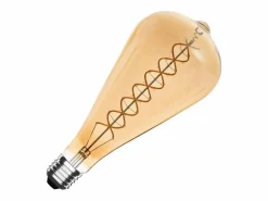 Discount Bombilla Filamento LED E27 8W 800 lm ST115 Ámbar No Flicker 2200K Súper Cálido Bombilla