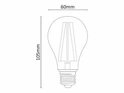 Discount Bombilla LED clásica regulable de 10 W y 4000 K, E27 Blanco