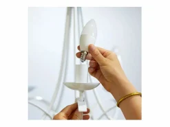 Hot Bombilla LED conectada WiZ E14 4,9W 470 lm RGBWW regulable WiFi Bluetooth compatible con Alexa Google Siri Bombilla