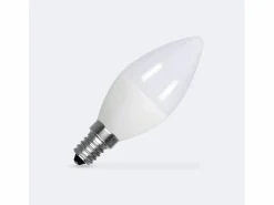 Ledkia Bombilla LED E14 5W 500 lm C37 No Flicker 4000K Neutro
