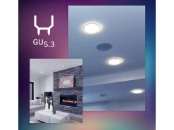 Ledkia Bombilla LED GU5.3 6W 550 lm MR16 No Flicker 6000K Frío