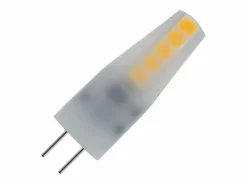 New Bombilla LED 12V G4 1.8W 180 lm Frost No Flicker 3000K Cálido Bombilla