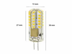 Ledkia Bombilla LED 12V G4 2W 270 lm No Flicker 3000K Cálido
