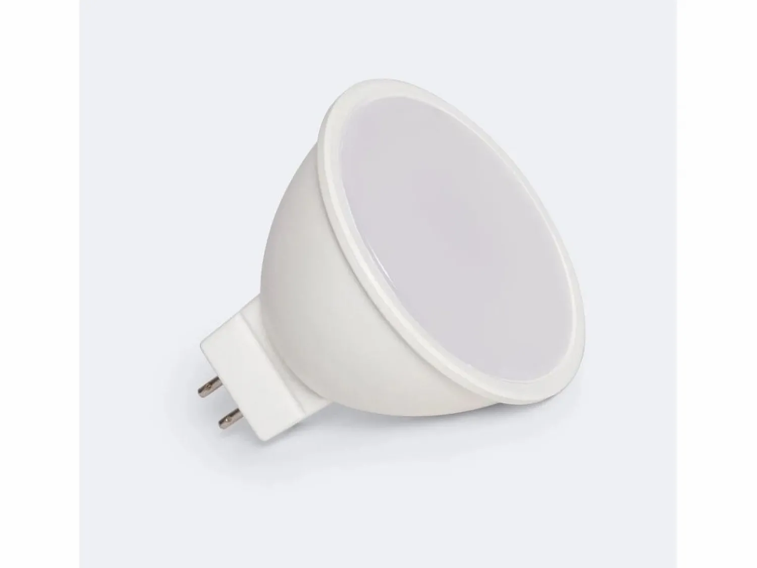 Ledkia Bombilla LED 12/24V GU5.3 6W 550 lm MR16 No Flicker 3000K Cálido Blanco