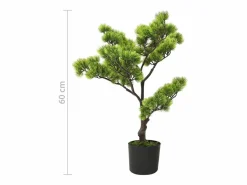 Bonsái de pino artificial con maceta 60 cm