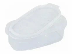 Hot 7H SEVEN HOUSE Bote con Tapa Dispensadora 0.6L 20x9.5x6cm 7house Blanco