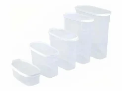 7H SEVEN HOUSE Bote con Tapa Dispensadora 1.7L 20x9.5x17.5cm 7house