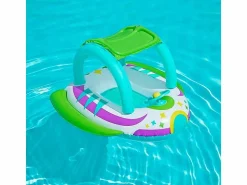 Outlet Bote espacial hinchable infantil Bestway con volante +3A azul 107x122 cm Deportes Náuticos