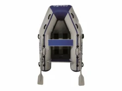 Clearance COASTO Bote neumático Slat 200 - 200x130 cm 2+1 personas - Suelo de carbono latte - 2 remos 1 bomba 1 bolsa de transporte - 200 x 131 cm Azul