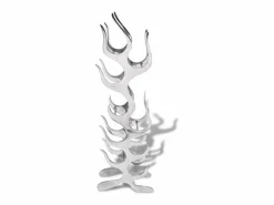 Outlet Botellero con forma de llama de aluminio 9 botellas ES523811 Botellero|Accesorios Para Vino Y Bar