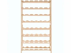 Best Botellero de madera de cedro 57,5x28x102 cm ES490964 Marru00f3n