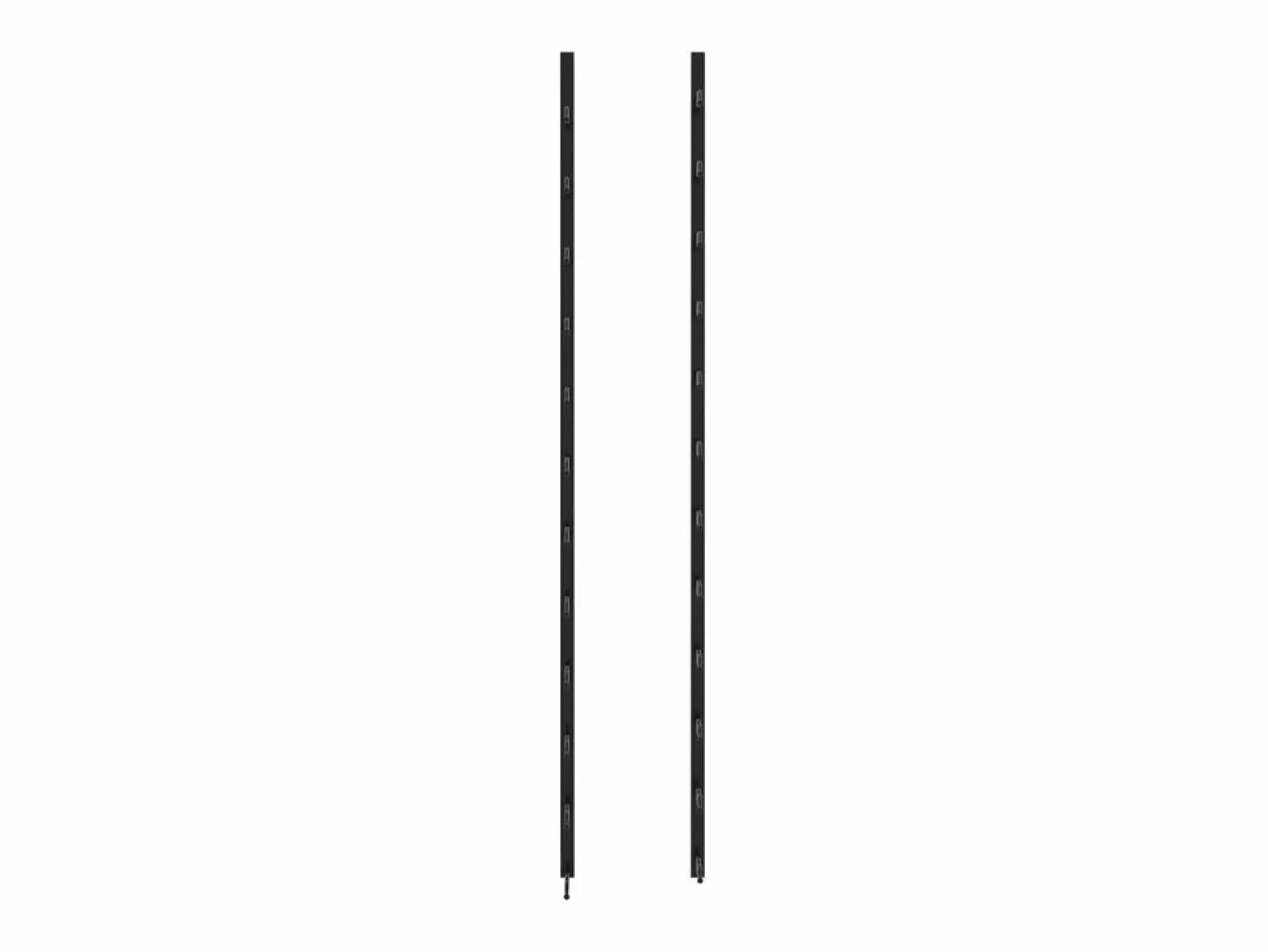 Outlet Botellero de pared para 24 botellas hierro ES858585 Negro