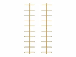 Online Botellero de pared para 10 botellas 2 unidades metal ES311299 Botellero|Accesorios Para Vino Y Bar