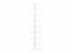 Online Botellero de pared para 9 botellas hierro ES619850 Blanco