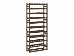 Discount Botellero para 77 botellas madera maciza de pino marrón ES385898 Botellero|Accesorios Para Vino Y Bar