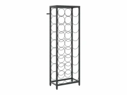 Clearance Botellero para 27 botellas hierro forjado 34x18x100 cm ES642584 Botellero|Accesorios Para Vino Y Bar