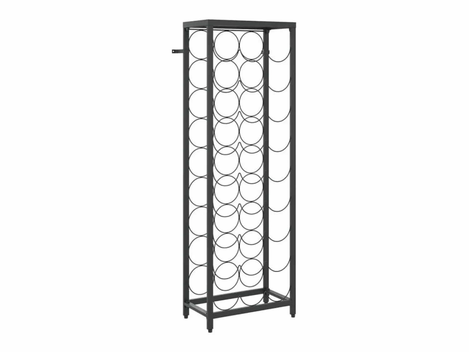Clearance Botellero para 27 botellas hierro forjado 34x18x100 cm ES642584 Botellero|Accesorios Para Vino Y Bar