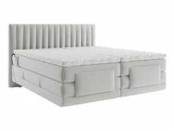 Palacio Boxspring completo - 2 x 80 x 200 cm - Terciopelo - - DONISI de