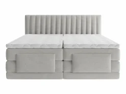 Palacio Boxspring completo - 2 x 80 x 200 cm - Terciopelo - - DONISI de