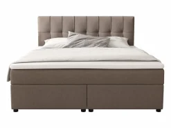 Ysmée Boxspring completo SIERO II 180x200 cm - tela -