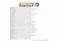 vidaxl Brasero de acero 80 cm