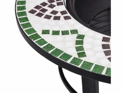 New Brasero de mosaico cerámica 68 cm Brasero