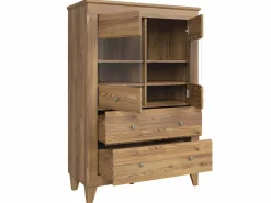 Petits-Meubles Bufé 2 puertas 2 cajones Raya Madera