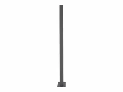 Sale ML-DESIGN Buzón de acero inoxidable antracita moderno casillero de correo + soporte 170 cm Gris antracita