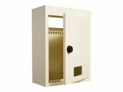 Sale Buzón de Pared SucceBuy 31.8 x 16 x 42.9 cm, Buzón de Acero Robusto con Cerradura de Combinación, – Almacenamiento Seguro del Correo Beige