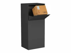 Discount Buzón para paquetes antracita - An.45 x Prof.35 x Al.105 cm - COLIBRI Buzón