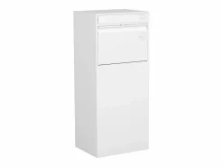 Vente-unique Buzón para paquetes -An.45 x Prof.35 x Al.105 cm - COLIBRI Blanco
