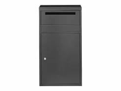 Online Buzón SucceBuy Buzón de Entrega para Exteriores con Cerradura, 91 cm de Ancho, para Almacenamiento de Paquetes Buzón