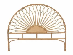 Online Vente-unique Cabecero 160 cm de ratán color natural - SOLIA Color natural claro