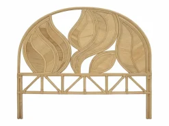 Online Vente-unique Cabecero 160 cm de ratán de color natural - FLERIO Color natural claro