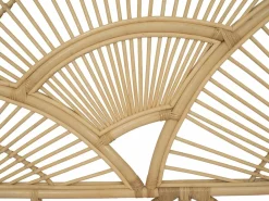 Outlet Cabecero 160 cm de ratán de color natural - EFELA Cabecero Y Puente De Cama