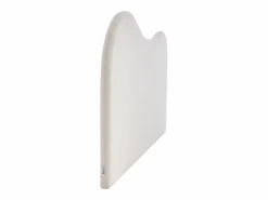 New Vente-unique Cabecero 160 cm en - Tela bouclé - - VORIOTA Blanco