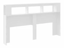 New Cabecero con LED madera de ingeniería 180x18,5x103,5 cm Cabecero Y Puente De Cama
