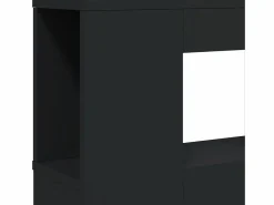 Cabecero con LED madera de ingeniería 140x18,5x103,5 cm Cabecero Y Puente De Cama