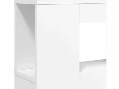vidaxl Cabecero con LED madera de ingeniería 220x18,5x103,5 cm