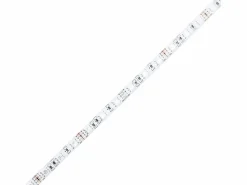 Outlet vidaxl Cabecero con LED madera de ingeniería 120x18,5x103,5 cm Blanco
