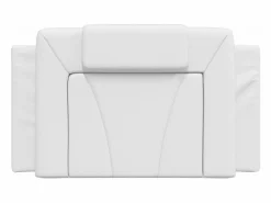Clicnbuy Cabecero de cama acolchado cuero sintético 80 cm