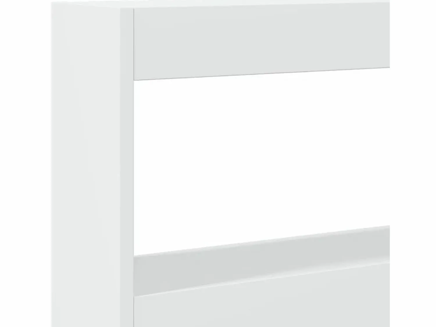 vidaxl Cabecero de cama con LED 180x17x102 cm