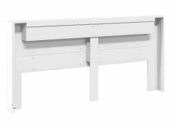 Outlet Cabecero de cama con LED 220x16,5x103,5 cm Cabecero Y Puente De Cama