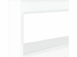 Outlet Clicnbuy Cabecero de cama con LED 120x17x102 cm Blanco