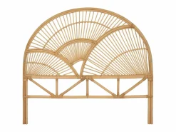 Best Vente-unique Cabecero de cama de 140 cm en ratán de color natural - EFELA Color natural claro
