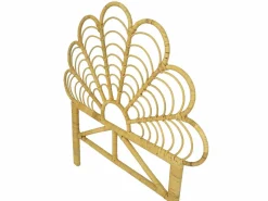 New Cabecero de cama de 110 cm en mimbre color natural - FLOSIA Muebles Niño|Cabecero Y Puente De Cama