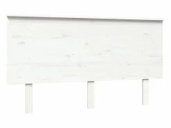 Cabecero de cama madera maciza de pino 144x6x82,5 cm Cabecero Y Puente De Cama