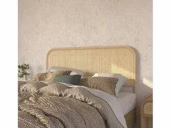 Discount Rendez-Vous Déco Cabecero de 140cm en ratán natural - Grace Marru00f3n